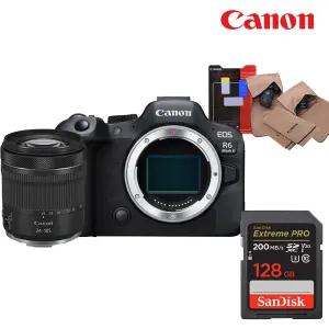 (캐논천국) 정품 R6 Mark II+RF 24-105mm F4-7.1 IS STM KIT +SD128GB+LCD보호필름+고급포켓융+최신새제품보유/빛발송