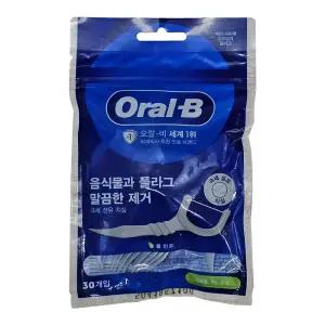 오랄비 C자형 치실 30개입 /