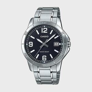 CASIO 카시오 MTP-V004D-1B2 남성시계 심플 메탈 손목시계