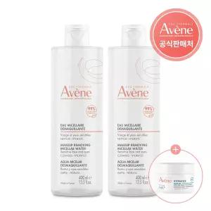 미셀라로션 클렌징 워터 400ml 2개+이드랑스 크림 7ml 증정