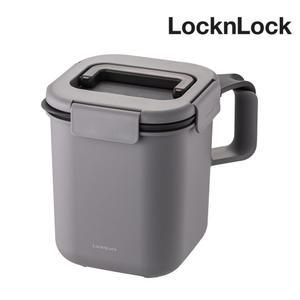 락앤락 투 핸들 음식물 쓰레기통 3L 그레이 음쓰통 음식물통 LDB504DGRY