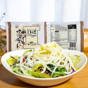 산아푸드 담백하게 찢어먹는 스트링치즈 400g x 2팩 샐러드 아이간식 술안주 와인 간편간식