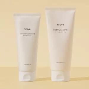 러베 세라마이드 고보습 아기 크림 150ml + 세라마이드 로션 200ml set