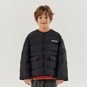 [차일디] 아웃도어프로덕츠키즈 (OD243ODJ01-BLK) 에센셜 넥리스 경량 다운 패딩