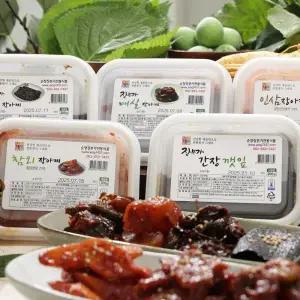 강순옥 명인 순창 고추장 명인명찬 장아찌 절임 반찬 10종 세트