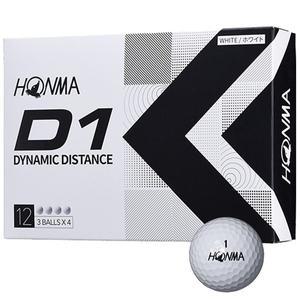 [혼마] New D1 2피스 골프공 12구 1더즌