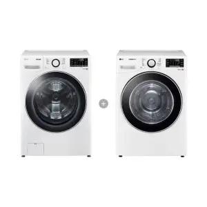 LG 트롬 세탁기+ 건조기 F24WDWP-9WL 배송무료