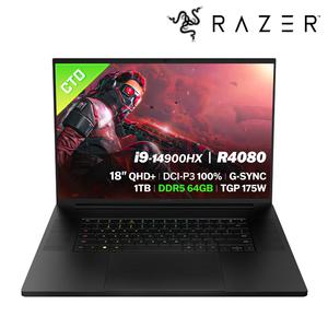 Razer 노트북 Blade 18 14Gen R4080 QHD 인텔 i9 / 램64G / NVMe SSD 1T / 윈11홈 CTO