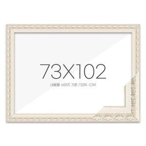MJ_퍼즐액자 73x102 고급형 매트화이트