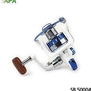 안정적인 미세조정 참돔 낚시용 5000번 스피닝릴 5볼 5000번 줄꼬임방지 낚시릴 원터치형 줄감개