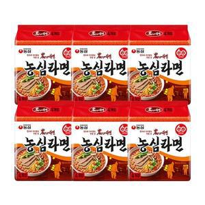 [NS홈쇼핑]농심라면 4입 x 6개/총24봉[34920705]