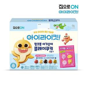 [NS홈쇼핑]핑크퐁 아기상어 클레이 쿠키 만들기 250g x 4개[33390425]