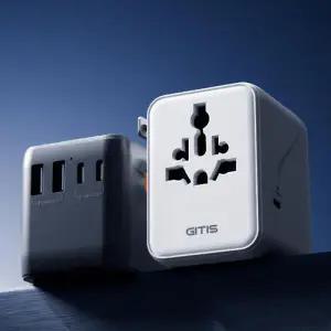 아트박스/지티스 지티스 70W 초고속 멀티어댑터 여행용 멀티탭