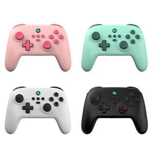 블루투스 홀 조이스틱용 게임 패드, 체성감각 연속 헤어 진동, 안드로이드 IOS 스위치, 액세서리, 흰색, Z0