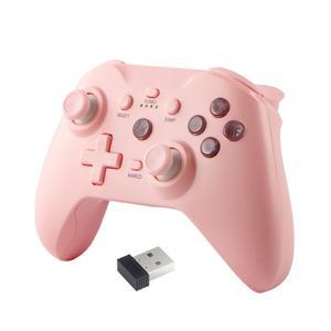 Nintendo Switch/Android/iOS/PC/PS3/PS4 용 NS21 무선 컨트롤러 Bluetooth 게임 패드 6 축 자이로 조이스