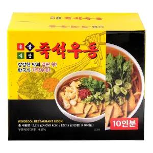우불식당 즉석우동 221.5g 10개입 1개 (10개)