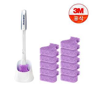 [3M]변기청소 베이킹소다 크린스틱 핸들+캐디+리필 12입[34694550]