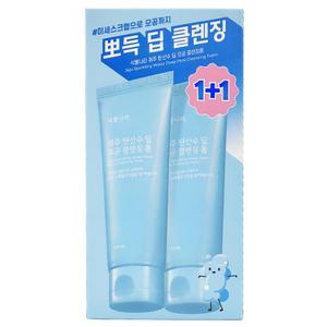 식물나라 제주 탄산수 딥 모공 클렌징 폼120ml x2개 딥클렌징