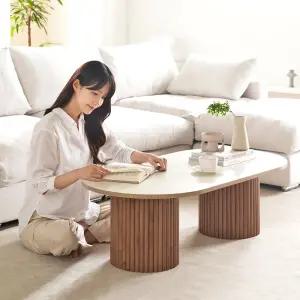 마들렌 템바보드 수납형 거실 소파테이블 2Size 2Colors