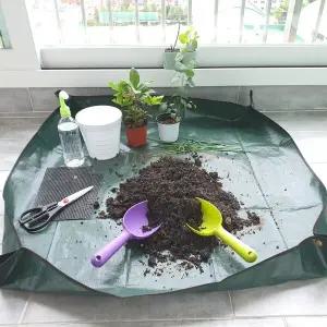 [하프클럽/]텃밭 파츠 화분 분갈이 매트 깔개 대형