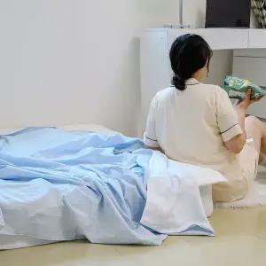 앞 고밀도 면100 뒤 듀라론 쿨링 냉감 겹이불