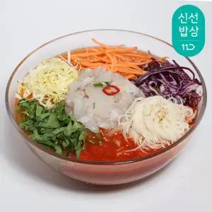 광어 물회+소면 SET