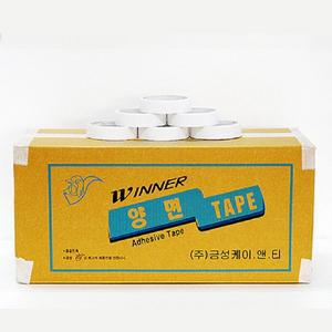 양면 박스테이프 2절 25mm6M 1박스 50개입 포장용 opp테이프