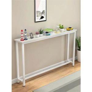 좁고 긴 테이블 침대 책상 사이드 좁은폭 데스크 바 옵션01/80x15x75cm 발코니 탁자 틈새 슬림 한뼘