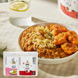 [사평카레]물없이 양파 볶아 만든 저수분 키마카레 순한맛 230g X12팩 대용량