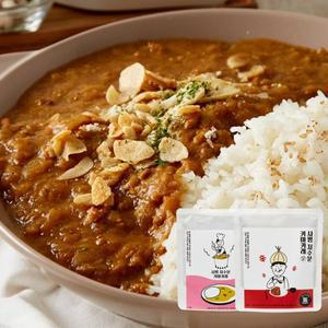 [사평카레]물없이 양파로 만든 수제 드라이 키마카레 230g X 10팩