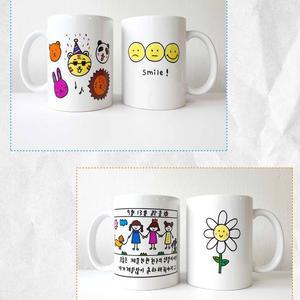 노오븐 DIY 나만의 머그컵 만들기 키트 물전사 커스텀 교회학교 놀이