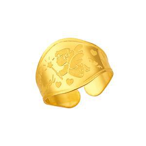 [빠른배송][순금나라] 24K 포나인 999.9 아기천사 돌반지 3.75g 1돈 돌선물 아기용