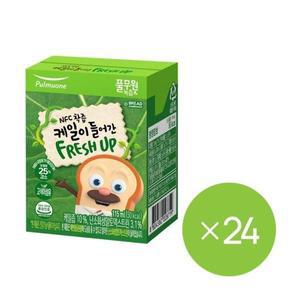 풀무원 NFC착즙 케일이 들어간 FRESH UP (키즈 음료) 115ml 24개