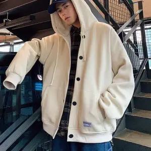 [다잇템] 남자 스타일 후디 보온 라이닝 카디건 버튼 자켓_12979441_588872
