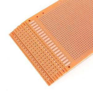 PCB 프로토타입 구리 만능기판 PCB 보드 범용 브레드보드 단면 인쇄 회로 기판 9x15cm 5 개