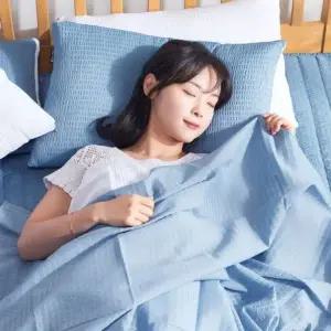 홑이불/냉장고이불 인기 시어서커 여름 침대 감성 얇