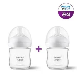 [필립스] 아벤트 아기편한 유리 젖병 120ml 1P (0m+ 젖꼭지 포함) SCY930/01 (2P)