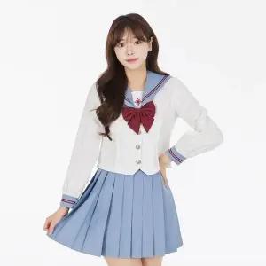 TC 교복몰 소라 플리츠 세라복 세트. (WFJ8HRZ)