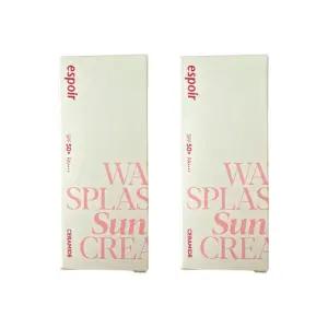 에스쁘아 워터 스플래쉬 선크림 세라마이드 SPF50+ 60ml 2개