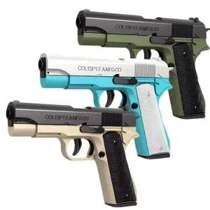 M1911 콜트 탄피 자동 너프건 장난감 총 3color