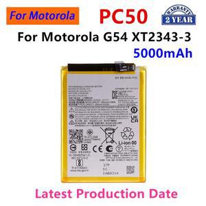 모토로라 G54 XT2343-3 휴대폰 배터리용 새 PC50 5000mAh