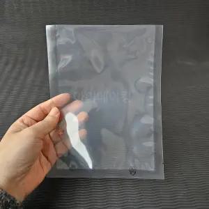 진공봉투 15x20 실링 진공비닐 100매 투명 열접착 실링 포장지