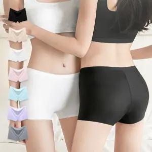 여성 심리스 사각 드로즈 네모 팬티