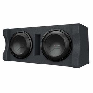 엑셀론 XW1221D 12인치 서브우퍼 2개 2옴 듀얼 로딩 인클로저 이식