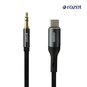 rozet C to 3.5 AUX 케이블 RX-80/젠더/스피커/연결선/C타입/옥스선/옥스/단자/음향선/연장선/AUX선/35/CTO