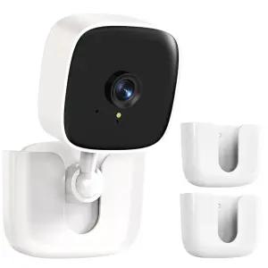 접착식 Tapo 카메라 마운트 Link 실내 보안 C100/C110에 적합 드릴 홀더 없음 표면 장착 브래킷 손상 없음(