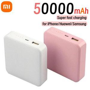 Xiaomi 50000mAh 미니 보조베터리 휴대용 대용량 초고속 충전 모바일 iPhone Samsung Huawei에 적합