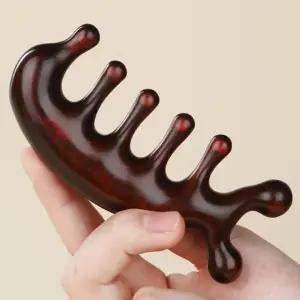 [PK] 경락 괄사 빗 두피 마사지 브러쉬