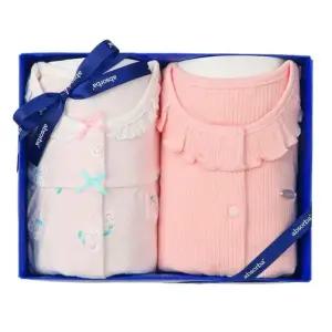[갤러리아] (압소바출산,백일,돌,유아내의세트)라일리슬림내의+밍밍내의세트(A2D-10394SET)