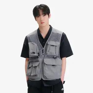 [노스페이스] [노스페이스 공식] NV5VR02B 남성 베스티 베스트_GRAY